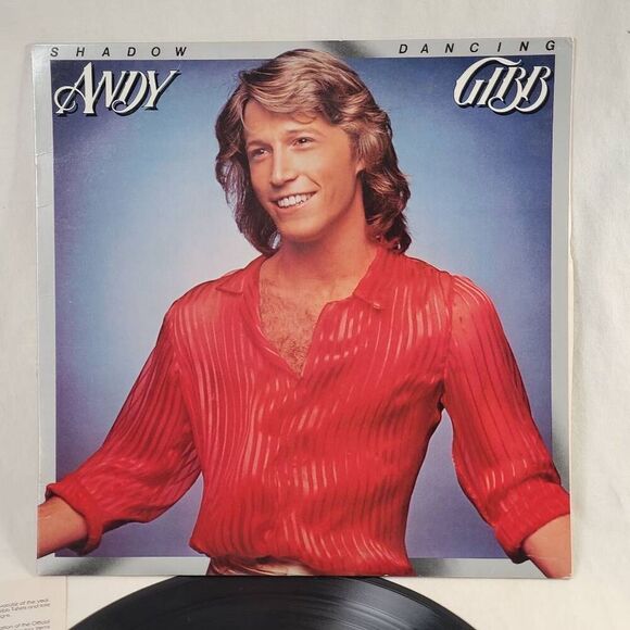Andy Gibb - Shadow Dancing Vintage vinyl record, LP - Picture 3 of 6